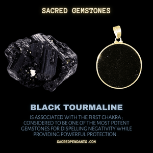 Tube Torus - Sacred Geometry Gemstone Pendant