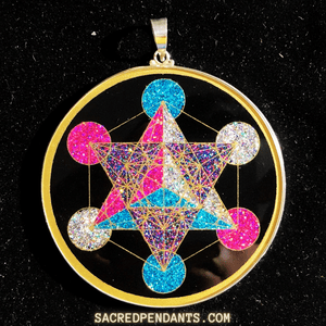 EXTRA LARGE - Metatron's Cube - Sacred Pendants