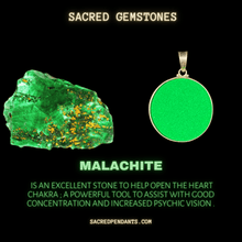 Load image into Gallery viewer, Tree of Life - Sacred Geometry Gemstone Pendant