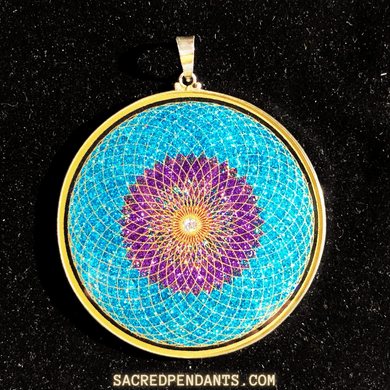 SUNFLOWER-SACRED-GEOMETRY-GEMSTONE-PENDANT