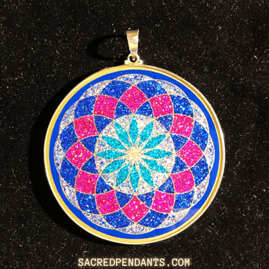 TUBE-TORUS-SACRED-GEOMETRY-GEMSTONE-PENDANT