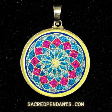 Tube Torus - Sacred Geometry Gemstone Pendant