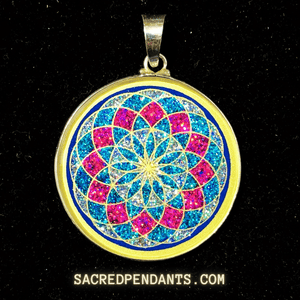 Tube Torus - Sacred Geometry Gemstone Pendant