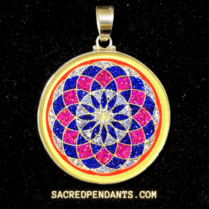 Tube Torus - Sacred Geometry Gemstone Pendant