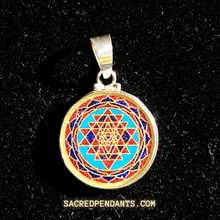 Load image into Gallery viewer, MINI Sri Yantra - Sacred Pendants